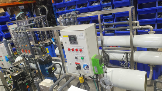 מערכת אוסמוזה הפוכה 1000 ליטר בשעה