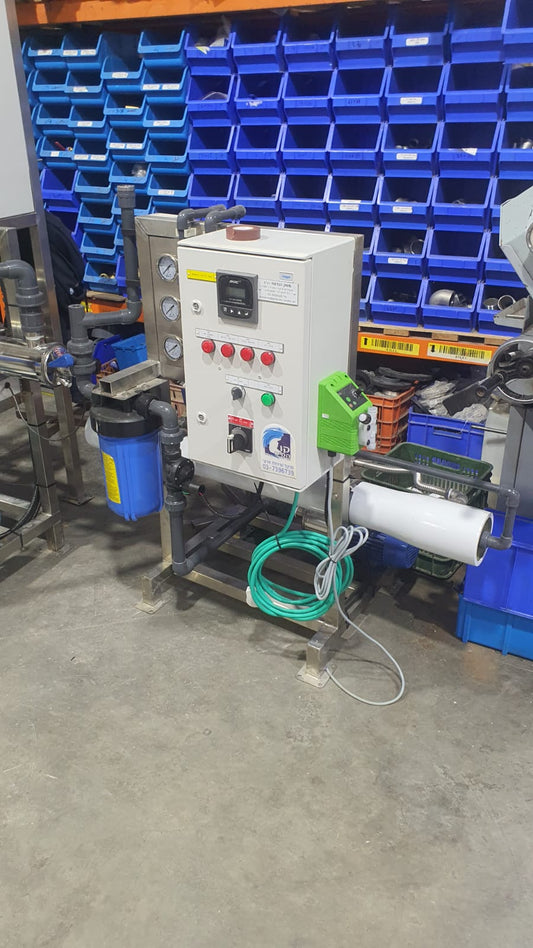 מערכת אוסמוזה הפוכה 250 ליטר בשעה